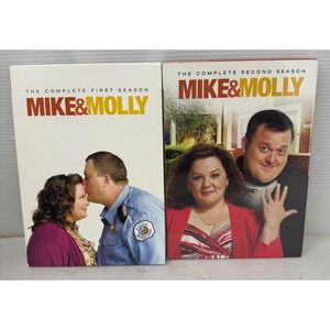 Mike & Molly - The Complete 1st & 2nd Season DVD Sets Season 2 Sealed Tested